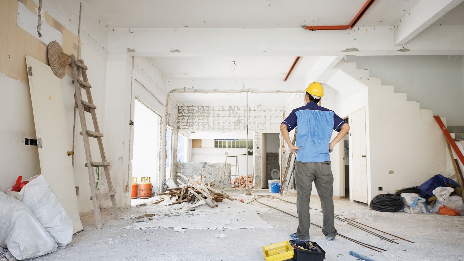 Full home renovation in progress — Laniworks Construction North Vancouver